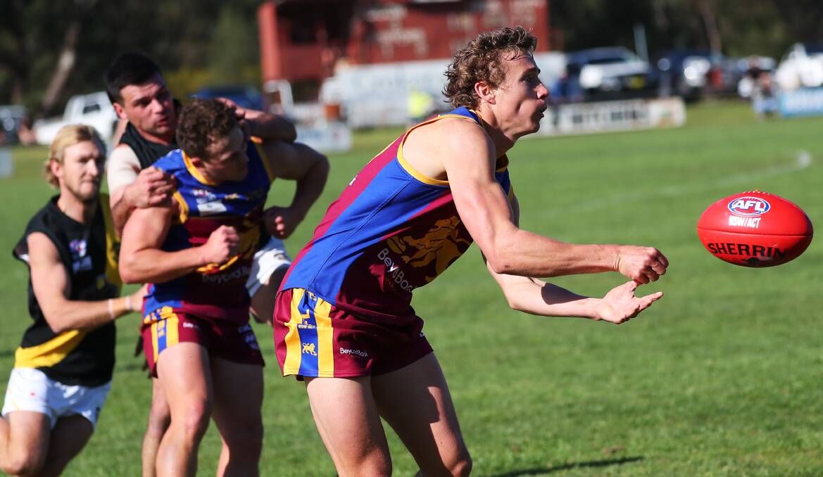 CAMEO: Zac Burhop will return for a one-off game for Ganmain-Grong Grong-Matong against Coolamon on Saturday. Picture: Emma Hillier