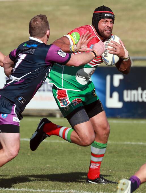 Warren Lloyd in action for Brothers earlier this year. Picture: Les Smith
