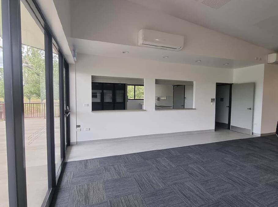 UPGRADE: The bar of the new club room. Picture: AFL Riverina