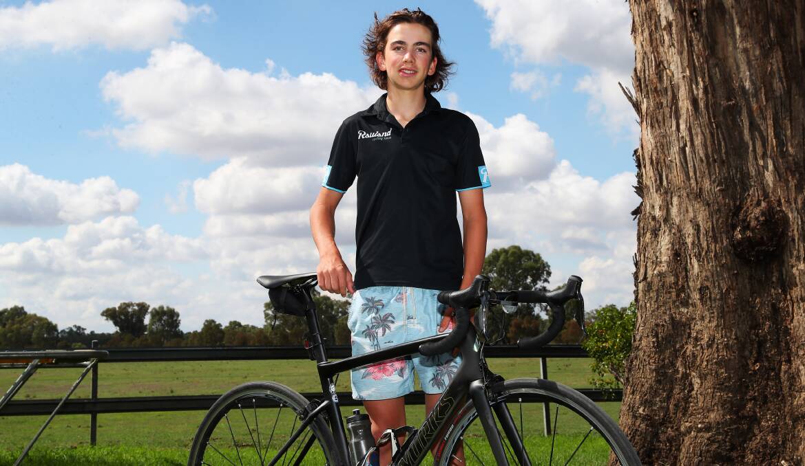 MENTAL CHALLENGE: Wagga cyclist Zac Barnhill is hopeful the coronavirus outbreak will subside in time for racing later in the year. Picture: Emma Hillier