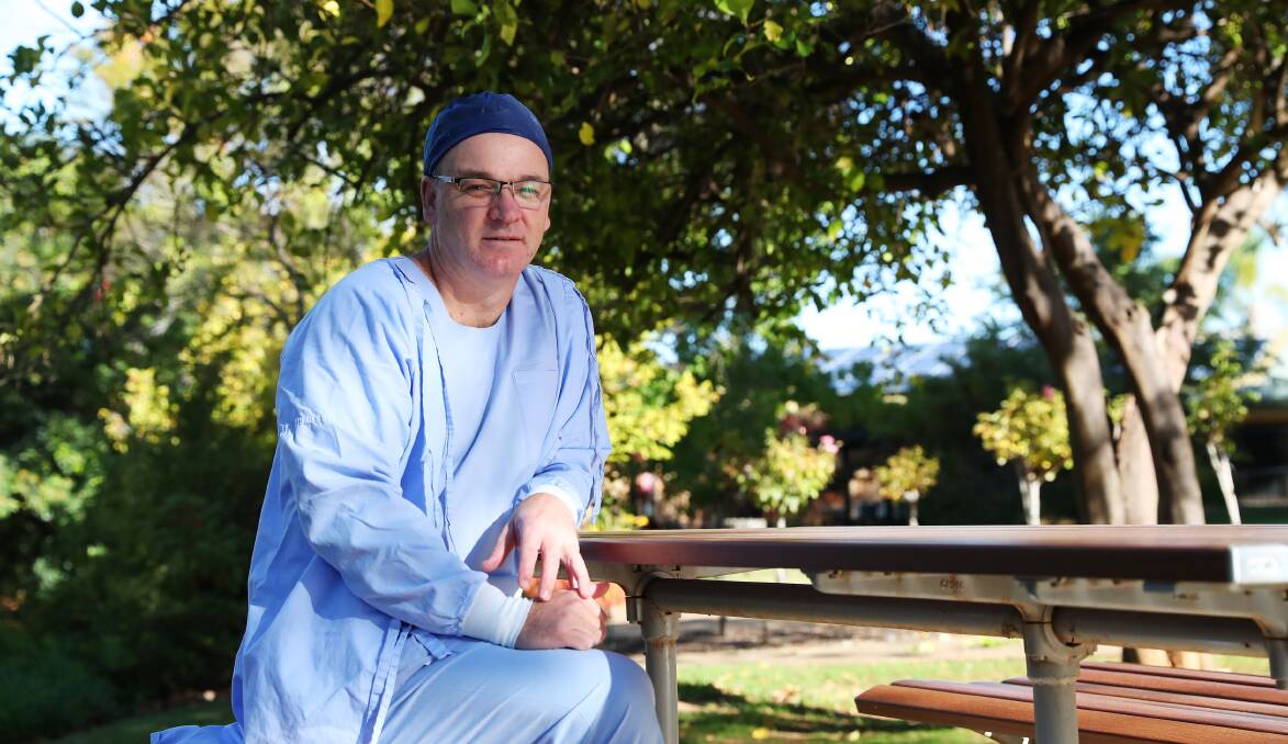 IMPORTANT WORK: Wagga City Wanderers coach Michael Babic is on the front line of the coronavirus pandemic as an anaesthetic nurse. Picture: Emma Hillier