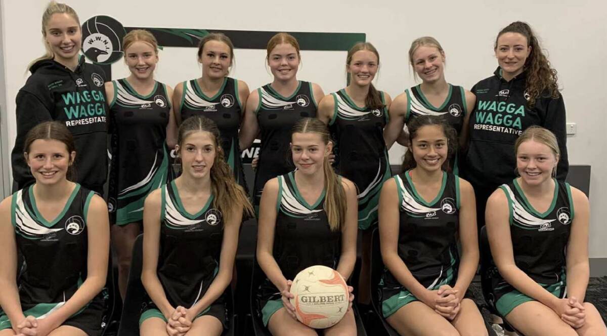 STRONG SHOWING: Wagga's 15 and under netball side finished third in division two at the weekend's senior state titles in Sydney. 