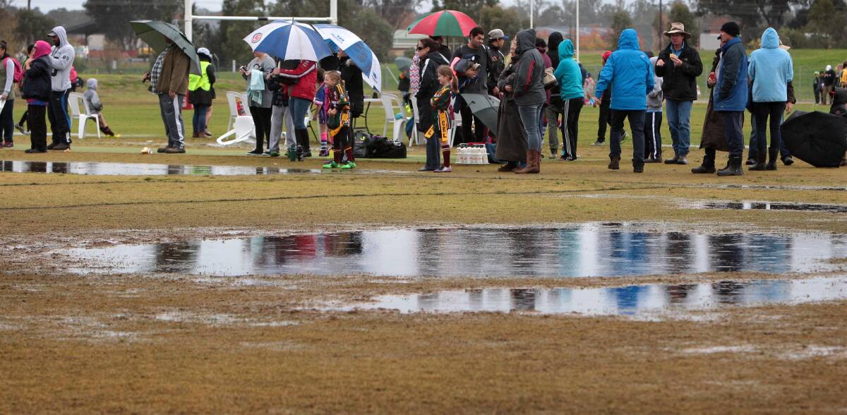 CALLED OFF: Football Wagga has postponed this weekend's fixtures due to wet weather. 