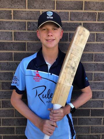 YOUNG GUN: South Wagga 15-year-old Jake Scott will represent Riverina at this weekend's State Country Championships. 