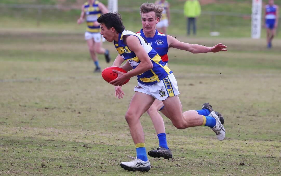 ON CUSP: Youngster Flynn Collins has put his hand up for round one selection with strong trial displays.