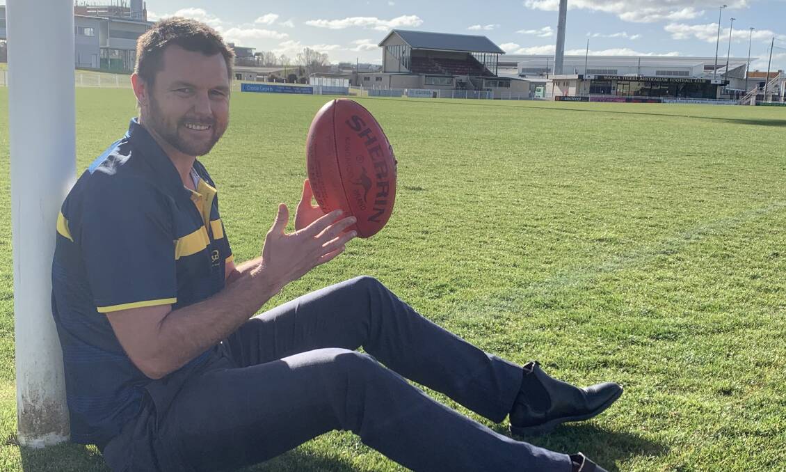 ACHIEVEMENT: Trent Cohalan will play his 300th club game for Mangoplah-Cookardinia United-Eastlakes this weekend. Picture: Jon Tuxworth