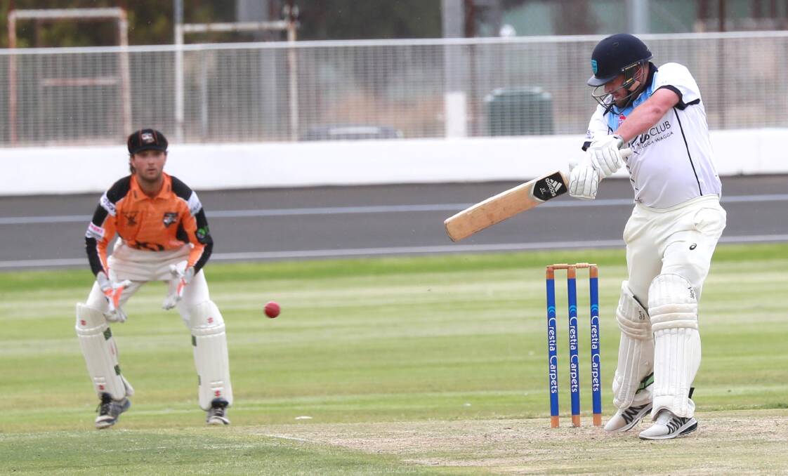 BACK IN FOLD: Warren Clunes returns to South Wagga's line-up for Tuesday's critical Twenty20 clash against Wagga City. Picture: Les Smith