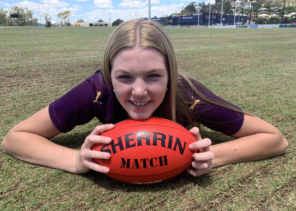 BIG STEP: Wagga's Ally Morphett is looking forward to taking part in next year's NAB AFL Women's Academy. Picture: Jon Tuxworth
