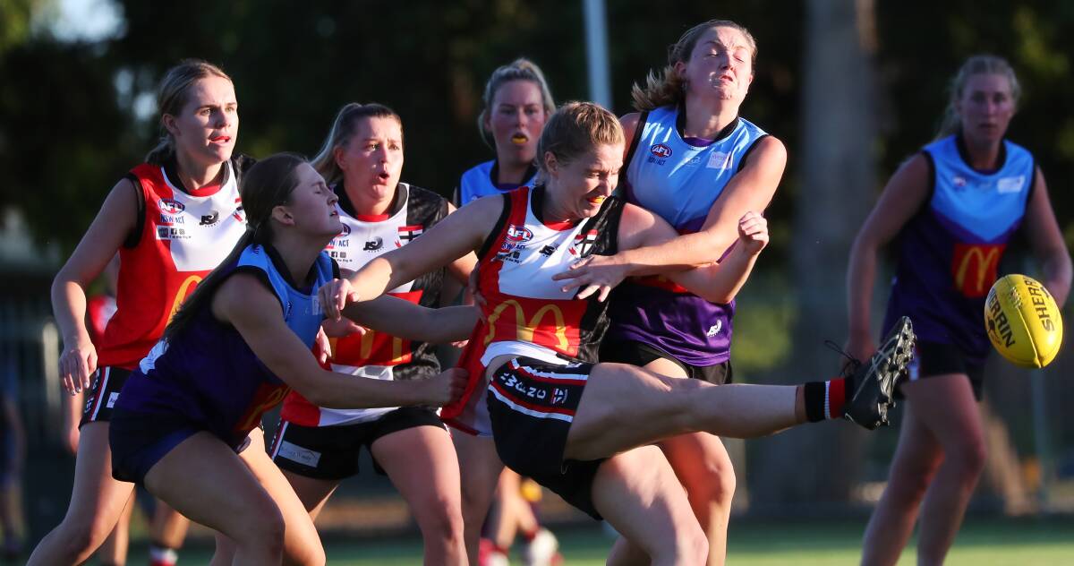 North Wagga proved far too strong for an understrength Brookdale in the second round on Friday night. Pictures: Emma Hillier
