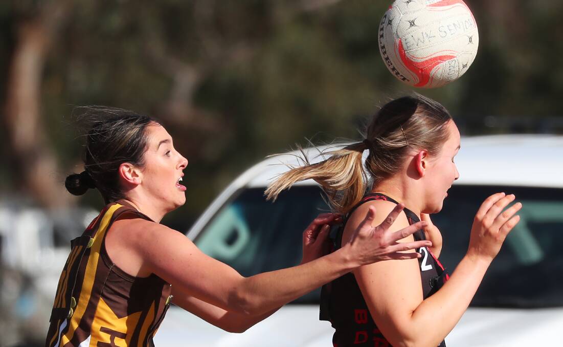 Marrar grabbed a crucial win over the Hawks on Saturday. Pictures: Emma Hillier