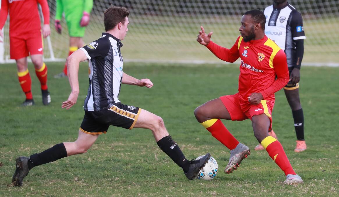 ON THE MOVE: Wagga talent Luke Stevens will play for Tuggeranong United next year. Picture: Les Smith