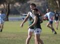 IN DOUBT: Coolamon's Shae Darcy (right) is no certainty to take his place in Sunday's clash with GGGM. Picture: Madeline Begley 
