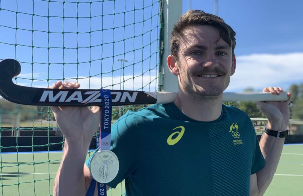 MISSING: Wagga's Dylan Martin hasn't been included in the Commonwealth Games hockey team. Picture: Jon Tuxworth