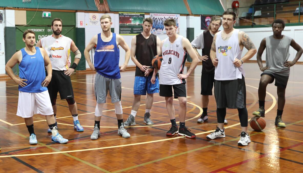 YEAR OFF: Players gather to trial for for the Wagga Heat before last season. The team will take this year off due to a referee shortage. Picture: Les Smith