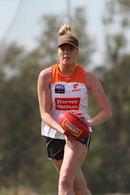 BIG TIME: Ally Morphett. Picture: GWS Giants 