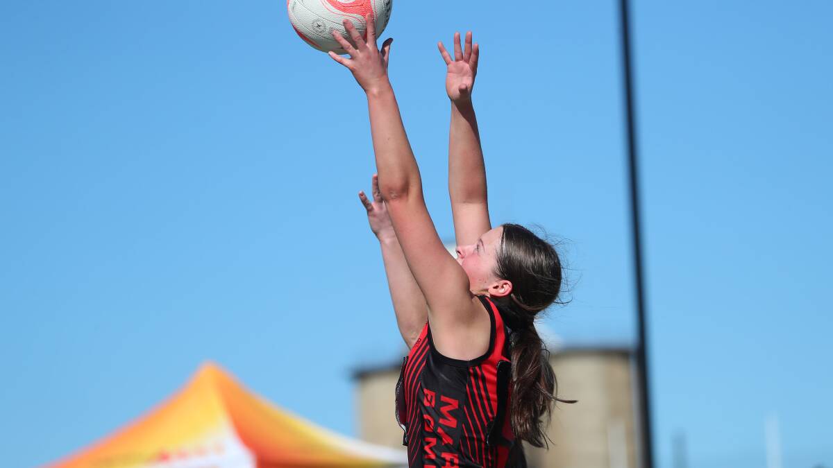 All the action from the lower grades at Saturday's Farrer League netball grand final day. 
