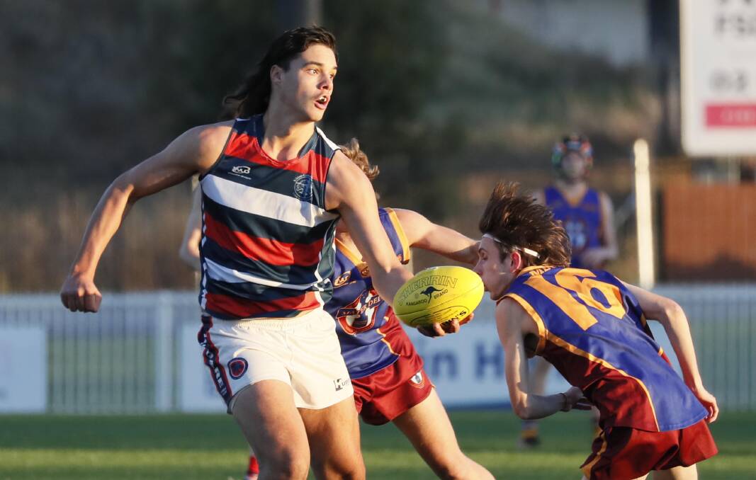 TOP PROSPECT: Osborne's Nick Madden is rated a big chance of being snapped up in the AFL Draft. Picture: Les Smith