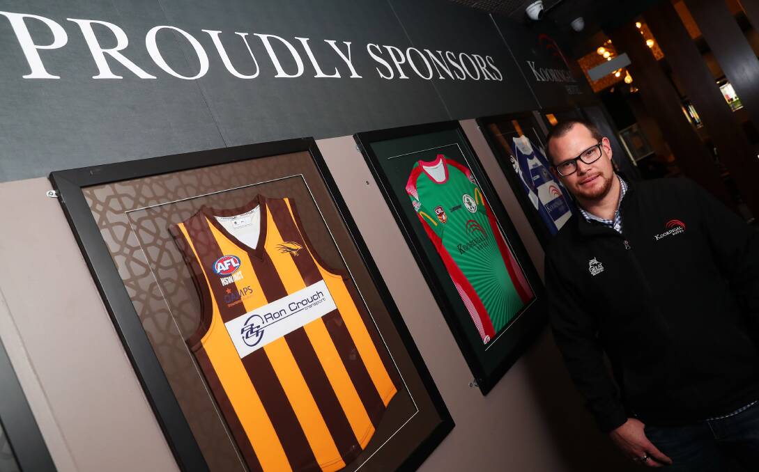 STICKING SOLID: Kooringal Pub licensee Brendan Johnson is confident their sponsorships with sports clubs will be maintained. Picture: Emma Hillier