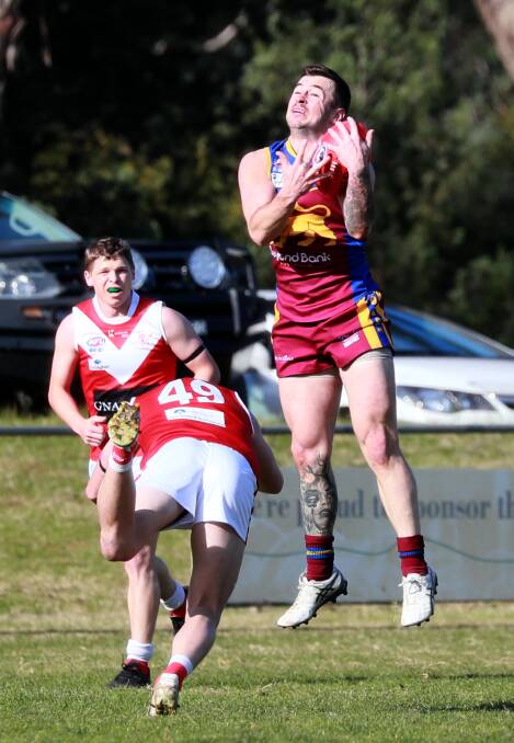 LYNCHPIN: Rothnie playing for Ganmain-Grong Grong-Matong earlier this year. 