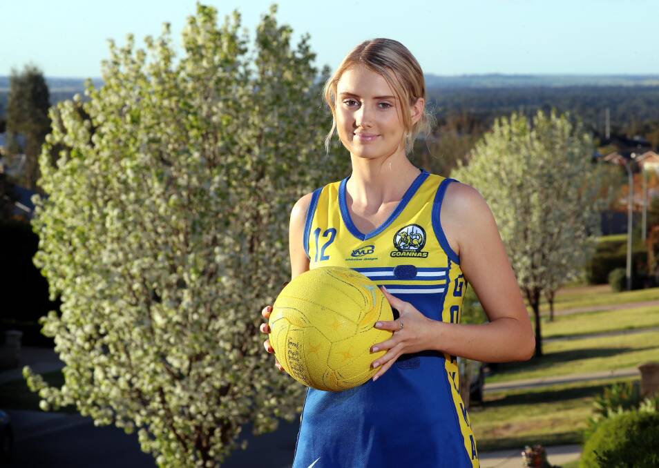 READY FOR FINAL: MCUE netballer Mikaela Cole is looking to follow in boyfriend Corey Watt's footsteps by winning a first grade grand final on Saturday. Picture: Les Smith