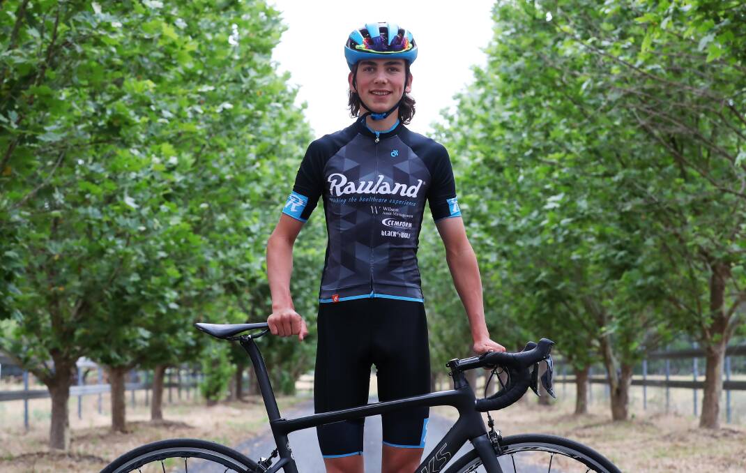 DREAM OPPORTUNITY: Wagga cyclist Zac Barnhill has signed with Slovenian team Ljubljana Gusto Santic.Picture: Emma Hillier