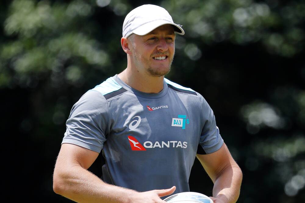 READY: Wagga product Stu Dunbar will make his rugby sevens debut this weekend. Picture: rugby.com.au.