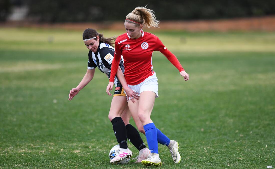 Canberra FC proved far too strong for Wagga City 10-0 at Gissing Oval on Sunday 