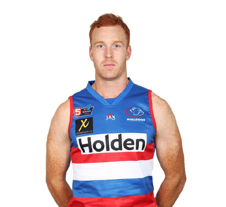 NEW COACH: Central Districts defender Murray Stephenson has signed as Wagga Tigers player-coach for two years. Picture: SANFL