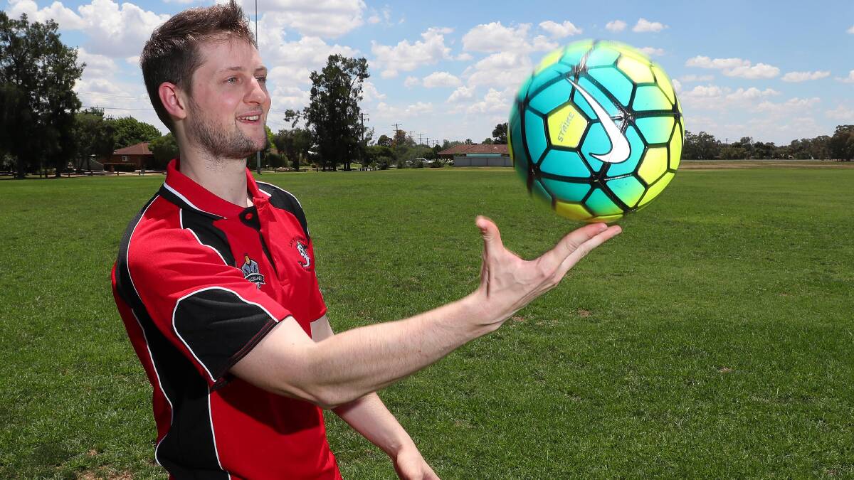 STRONG START: Coach Mick Tinnock's Lake Albert outfit has registered too crushing wins to start their Football Wagga title defence. Picture: Kieren L.Tilly  