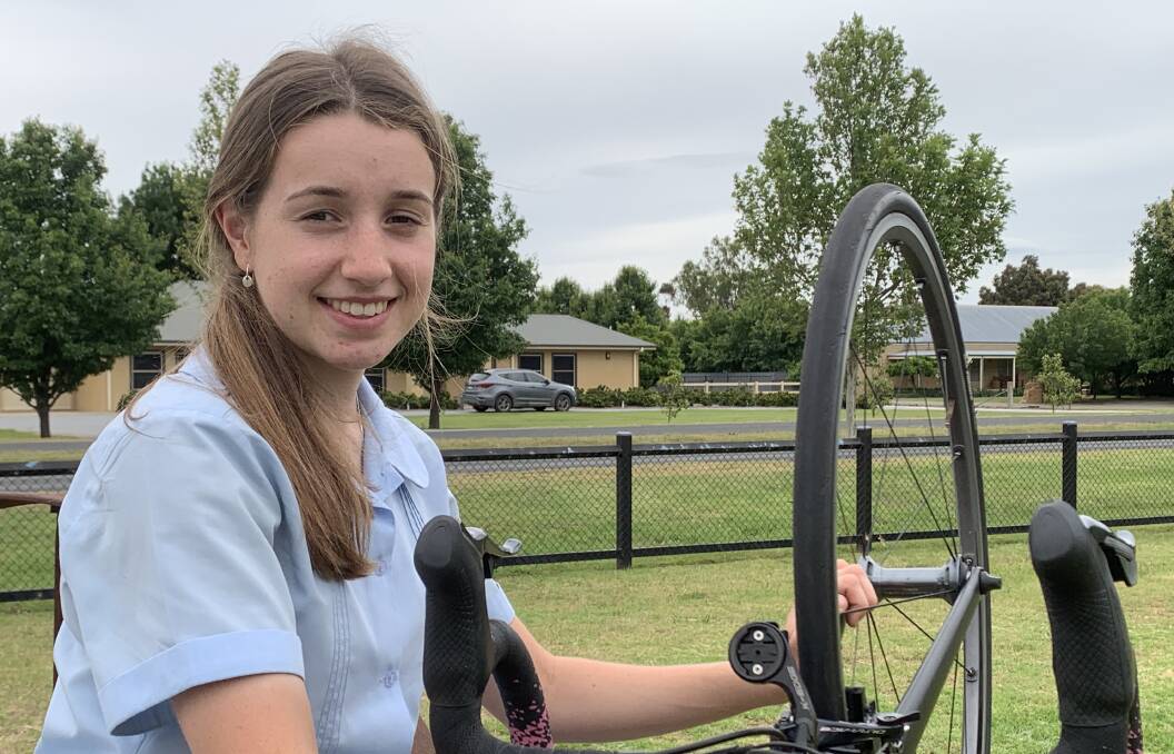 STATEMENT: Wagga's Bronte Stewart turned heads with her victories against older riders at the state road championships. Picture: Jon Tuxworth
