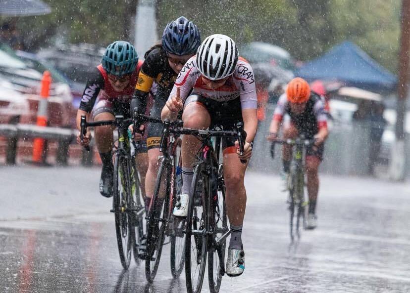 Bronte Stewart secured her second win in as many weeks. Picture: Cycling NSW