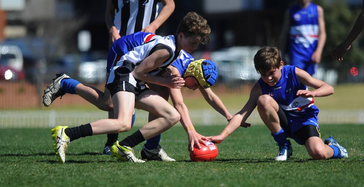 BACK IN ACTION: Wagga District Junior Football and Netball League seasons will get underway on Sunday. Picture: Laura Hardwick