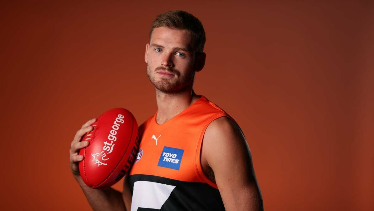BIG CHANCE: GWS Giant Matt Flynn has a big opportunity to nail down the club's no.1 ruck role. Picture: GWS Giants 