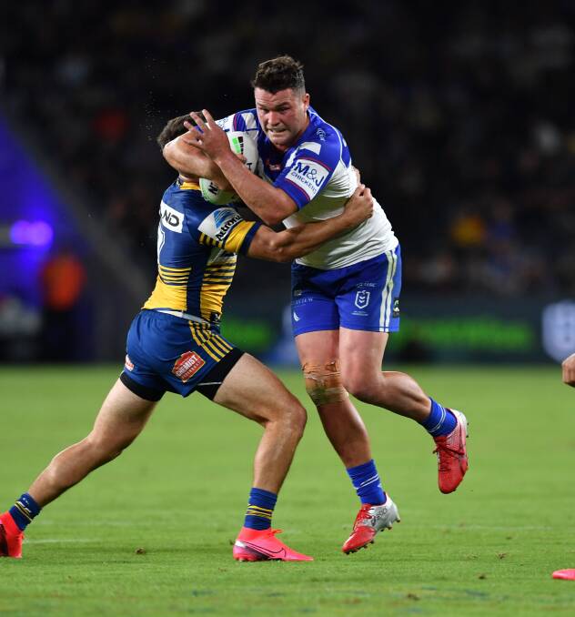 BIG YEAR: Temora product Joe Stimson is keen
to remind people what he's capable of after his first
year with Canterbury ended prematurely through injury.
Picture: NRL Imagery