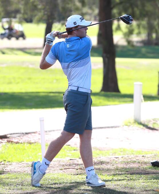 WINNER: Jeff Pullen held his nerve to take out the Wagga Junior Masters after a playoff on the weekend. Picture: Les Smith