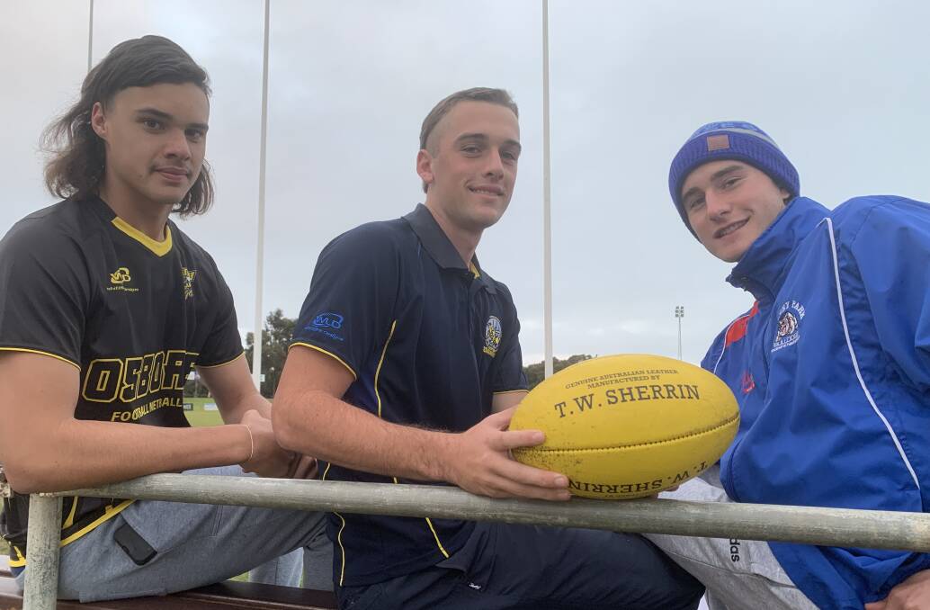 BIG OPPORTUNITY: Nick Madden, Luke Lawrence and Luke Fellows are among five Riverina players selected for the Allies side. Picture: Jon Tuxworth 