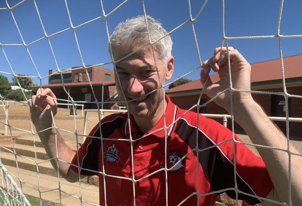 NEW SHARK: Goalkeeper Robert Fry has joined Lake Albert after several seasons with Wagga City Wanderers. Picture: Jon Tuxworth