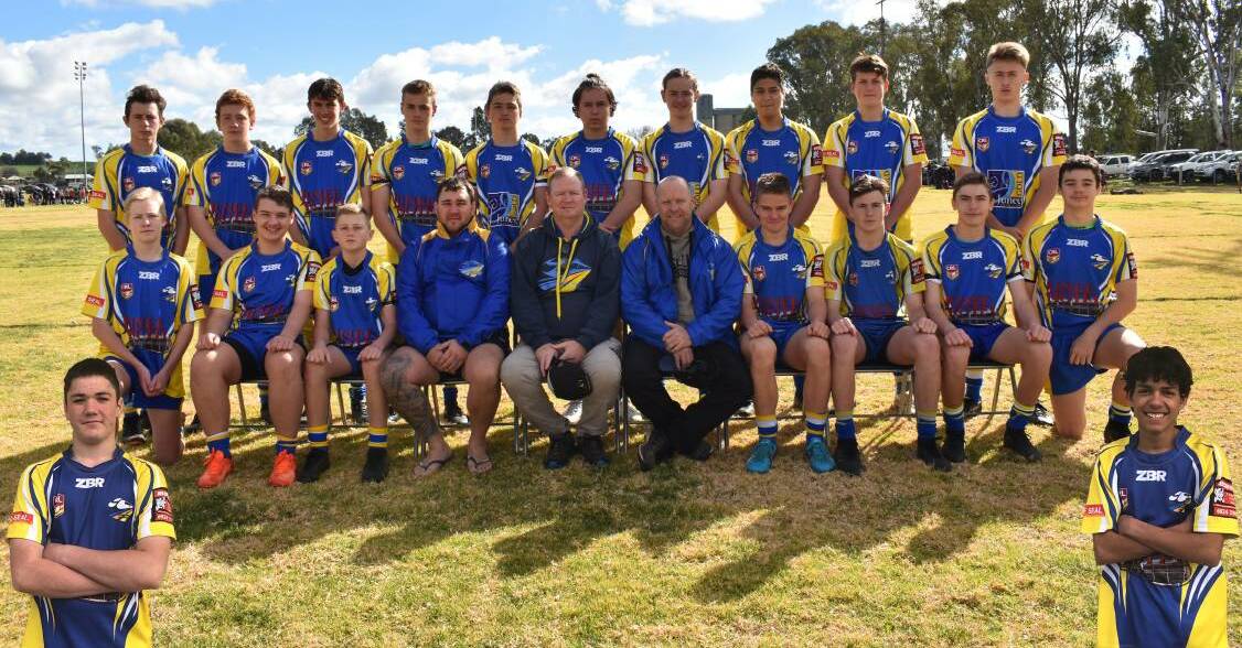 DOMINANT ERA: Junee's under-15 side which won last year's premiership. Picture: Junee Southern Cross