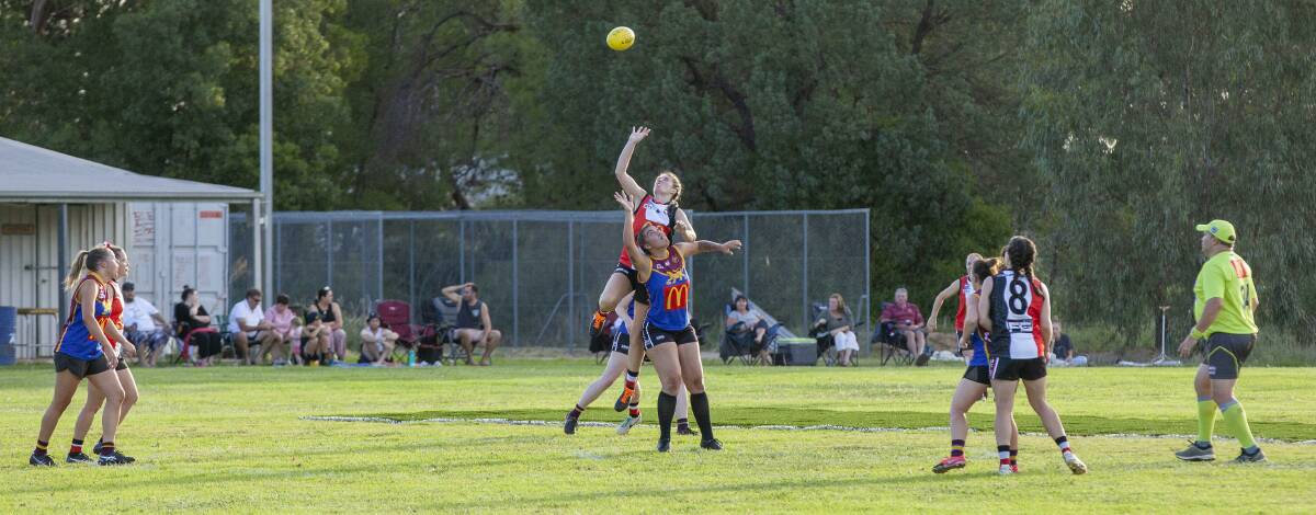 TOO GOOD: North Wagga continued their unbeaten start to their campaign against GGGM. Picture: AFL Riverina