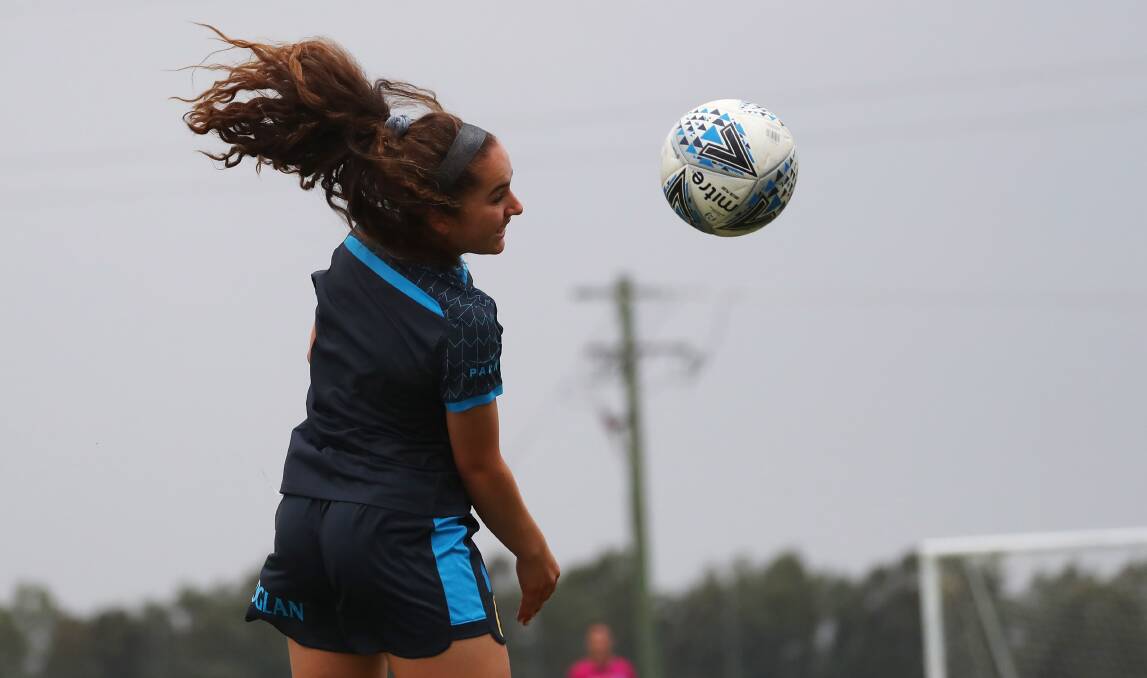 W-League champions Sydney FC beat the Wanderers 4-0 in a training match on Friday. Pictures: Emma Hillier