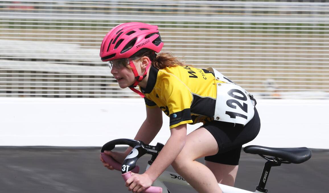 WINNER: Carrington Oke competing at the 2019 Golden Wheel in Wagga. Picture: Emma Hillier
