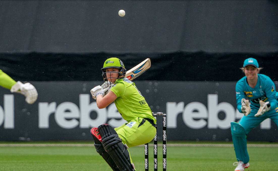 CONFIDENT: Sydney Thunder's Rachel Trenaman is confident the team can lift the WBBL trophy on Saturday night. Picture: Sydney Thunder