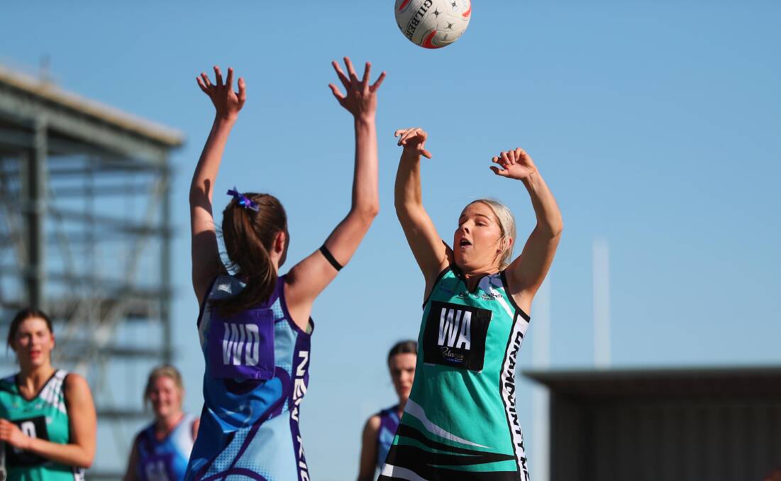 TEMORA TALENT: Meg Reinhold (right) playing for Uranquinty last year. Picture: Emma Hillier.