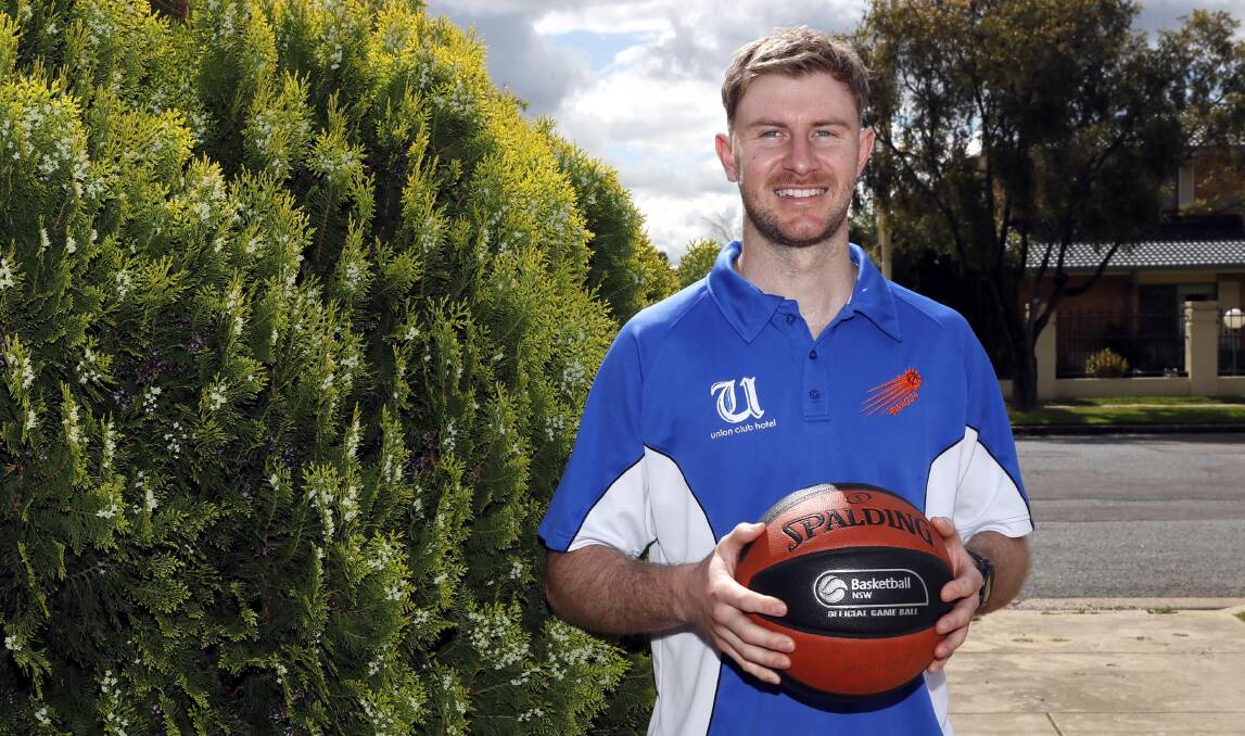 STEPPING UP: Zac Maloney has accepted a role as Wagga Basketball's coaching development officer. Picture: Les Smith 