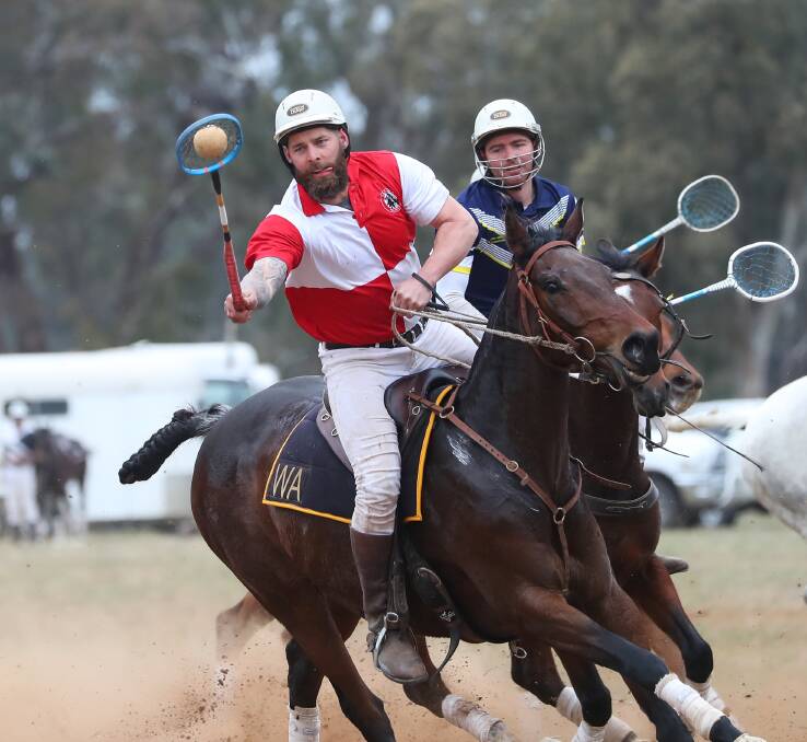 Teams from all parts converged on Wagga for their annual polocrosse carnival on Sunday. Pictures: Emma Hillier