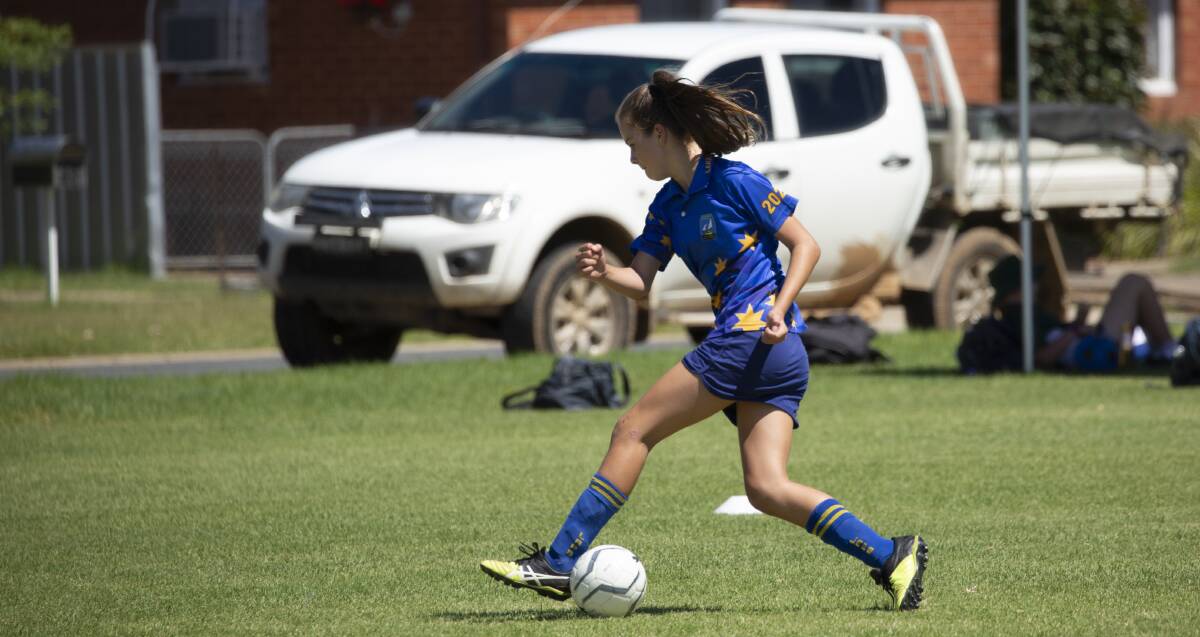Football Wagga held the first of four gala days for this week at Duke of Kent Oval on Monday. Pictures: Madeline Begley