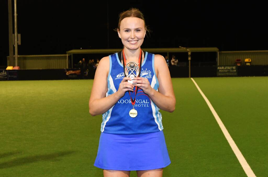 STANDOUT: Royals' Millie Monfries was judged best player of the division one women's grand final.
