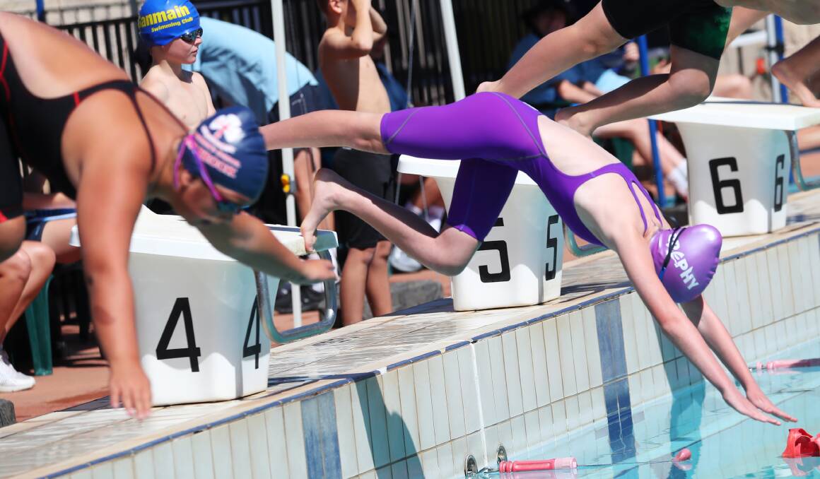 Schools from all over the region competed at Wednesday's swimming carnival at Oasis Aquatic Centre. Pictures: Emma Hillier