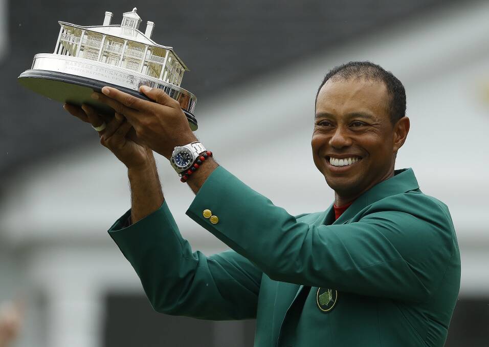 Tiger Woods' Masters win was an achievement for the ages. (AP Photo/Matt Slocum)