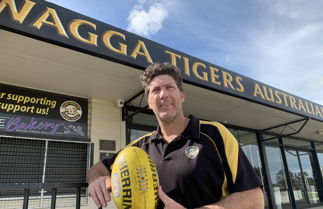 STEPPIN UP: Brendon Post will coach the Wagga Tigers' first women's side next year. Picture: Jon Tuxworth